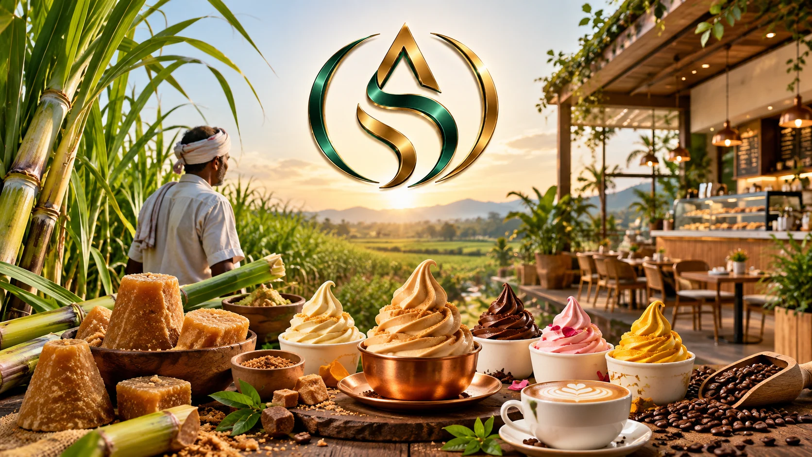 SAS Naturals — from sugarcane farms and jaggery to softy desserts, coffee and a modern café